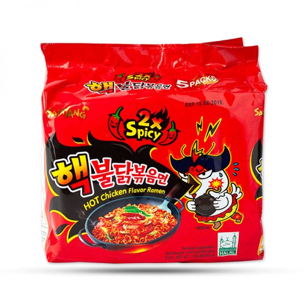 https://yes24h.vn-Lốc 5 Gói Mì Gà Siêu Cay Samyang (140g x 5 gói)